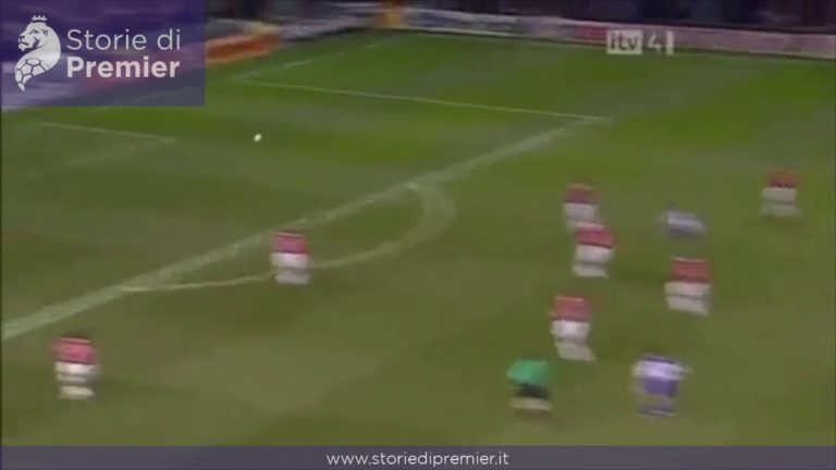 Super gol di Batistuta in Manchester United-Fiorentina, Champions League 1999-2000