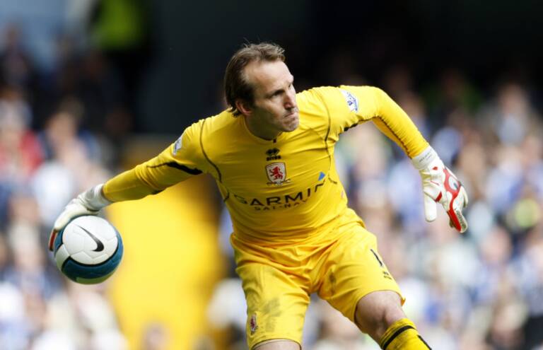 Mark Schwarzer, l’uomo dell’ultimo minuto. Una vita al Boro a guardia di una fede e quel record ancora intatto.